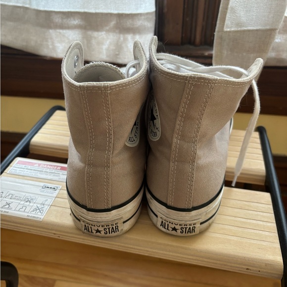 Tan platform converse all stars - Picture 3 of 5